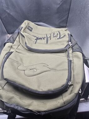 Tony Hawk Olive Green Men's Backpack with Black Trim